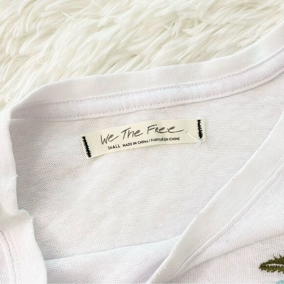 We The Free Tee with Palm Tree Embroidery - Picture 5 of 5